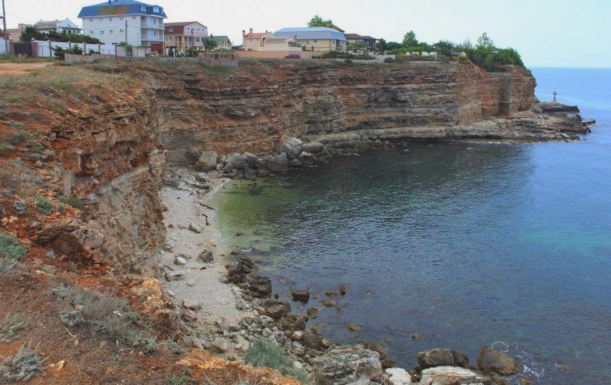 Пляж Казачья бухта Севастополь