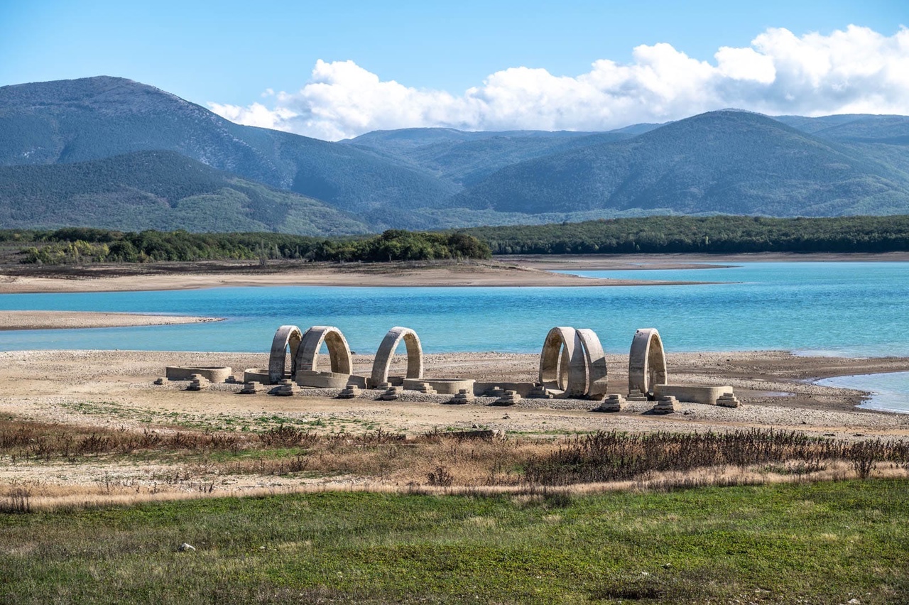 Чернореченское водохранилище крым фото