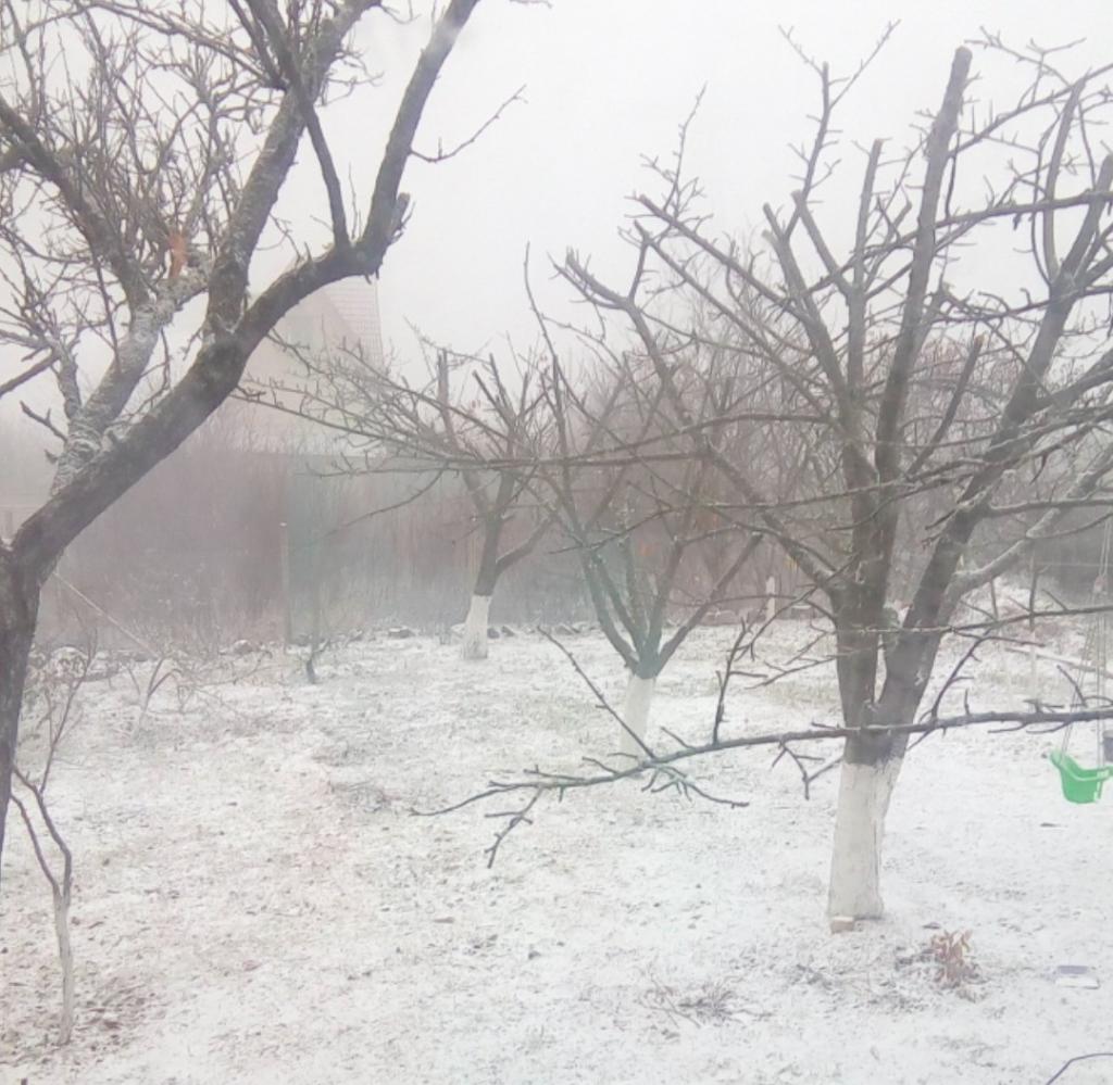 Снегопад в Крыму