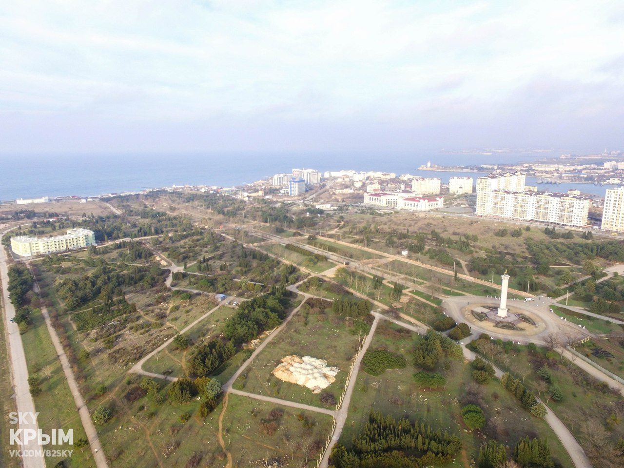 Парк победы севастополь фото сверху